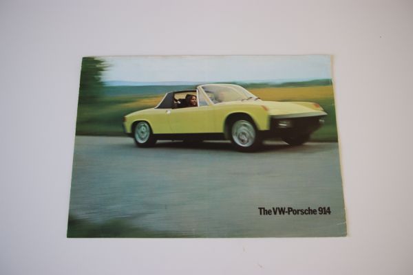 Porsche 914 brochure 